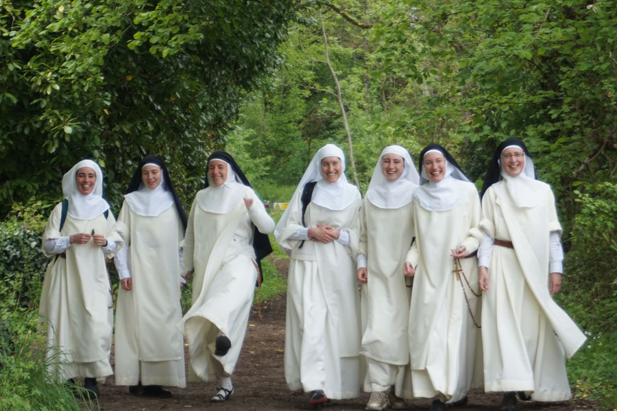 Le noviciat en formation à l’Abbaye Notre Dame de Fontgombault