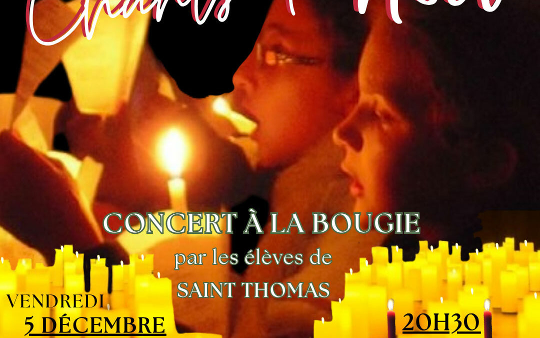 Concert à la bougie le 5 décembre 2025